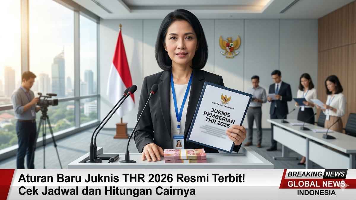 Aturan Baru Juknis THR 2026 Resmi Terbit! Cek Jadwal dan Hitungan Cairnya