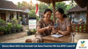 Bansos Maret 2026 Cair Serentak! Cek Nama Penerima PKH dan BPNT Lewat HP