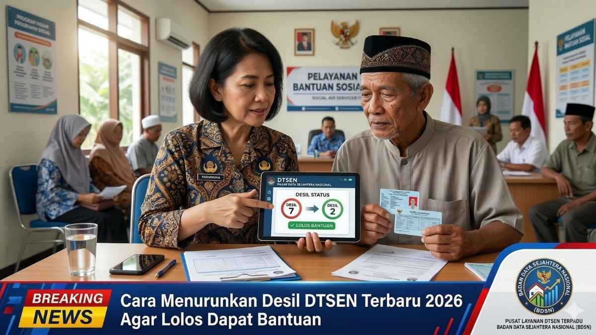 Cara Menurunkan Desil DTSEN Terbaru 2026 Agar Lolos Dapat Bantuan