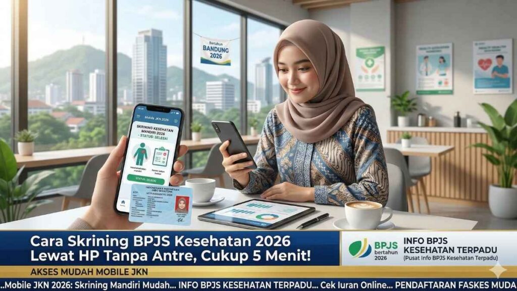 Cara Skrining BPJS Kesehatan 2026 Lewat HP Tanpa Antre, Cukup 5 Menit!