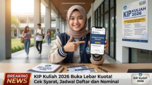 KIP Kuliah 2026 Buka Lebar Kuota! Cek Syarat, Jadwal Daftar dan Nominal