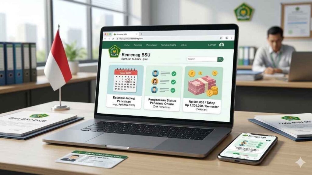 Kapan BSU Kemenag 2026 Cair? Ini Jadwal, Besaran dan Cek Penerima