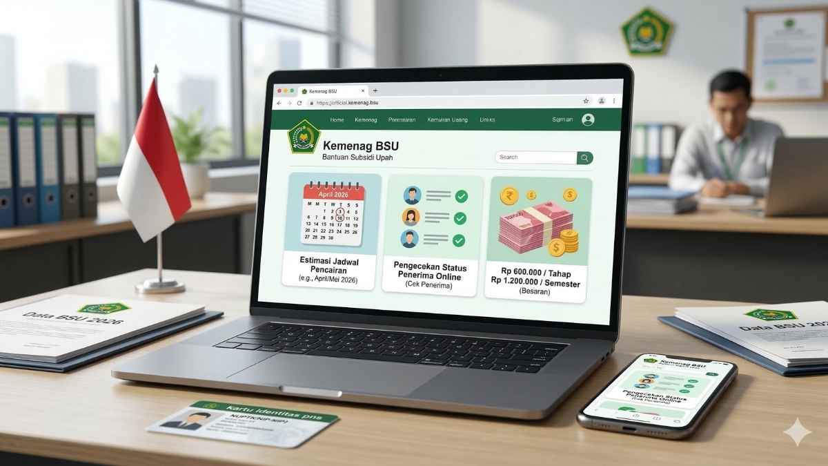 Kapan BSU Kemenag 2026 Cair? Ini Jadwal, Besaran dan Cek Penerima