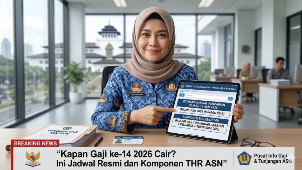 Kapan Gaji ke-14 2026 Cair? Ini Jadwal Resmi dan Komponen THR ASN