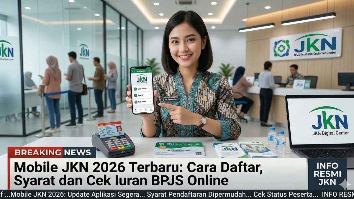 Mobile JKN 2026 Terbaru: Cara Daftar, Syarat dan Cek Iuran BPJS Online
