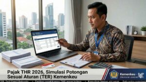 Pajak THR 2026, Simulasi Potongan Sesuai Aturan (TER) Kemenkeu