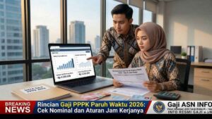 Rincian Gaji PPPK Paruh Waktu 2026: Cek Nominal dan Aturan Jam Kerjanya
