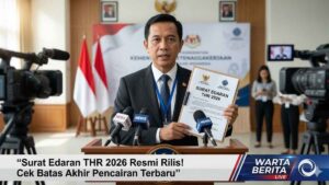 Surat Edaran THR 2026 Resmi Rilis! Cek Batas Akhir Pencairan Terbaru