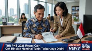 THR PNS 2026 Resmi Cair! Cek Rincian Nominal Tukin Terbarunya Disini